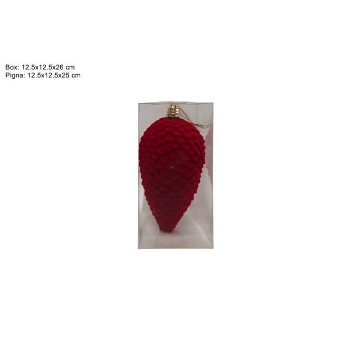 PIGNA 25CM ROSSO VELLUTO